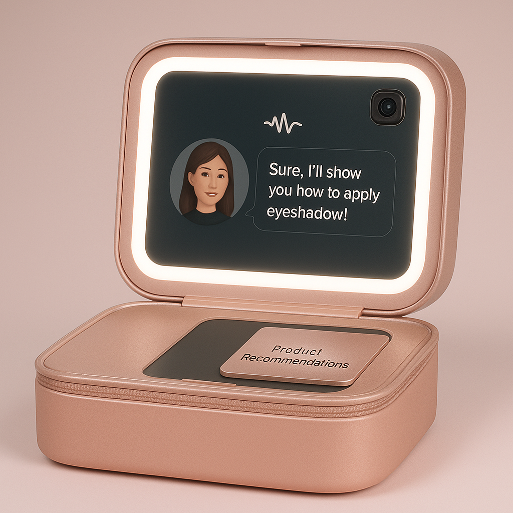 GlamChicAI LED Mirror Bag – Pre-Order